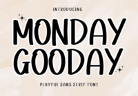 Monday Gooday Font - Featured Image