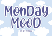 Monday Mood Font - Featured Image