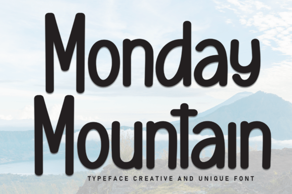 Monday Mountain Font - Featured Image
