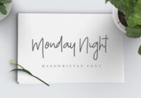 Monday Night Font - Featured Image