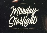 Monday Starlight Font - Featured Image