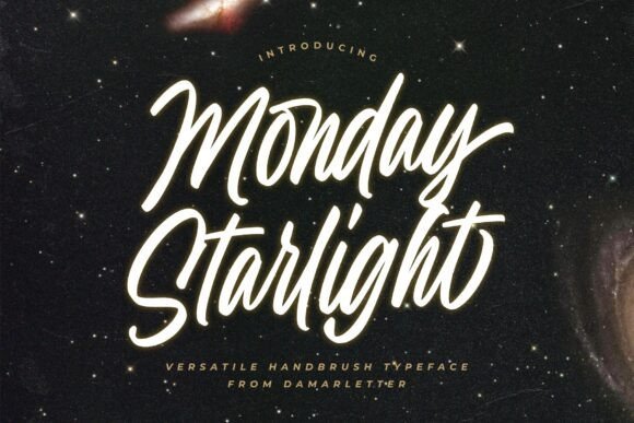 Monday Starlight Font - Featured Image