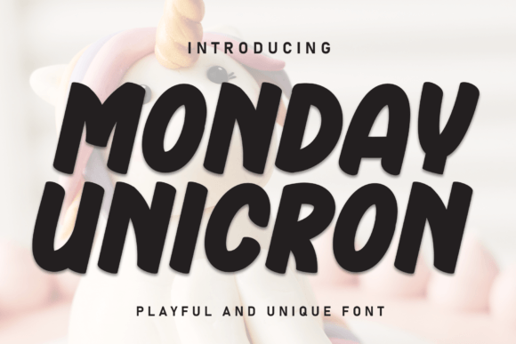 Monday Unicron Font - Featured Image