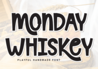 Monday Whiskey Font - Featured Image