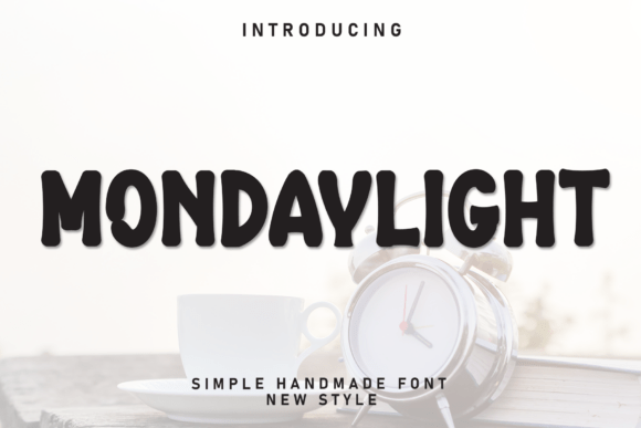 Mondaylight Font - Featured Image