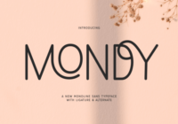 Mondy Font - Featured Image