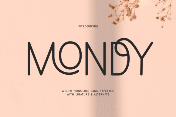 Mondy Font - Featured Image