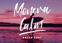 Monera Calm Font - Featured Image