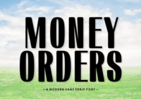 Money Orders Font - Featured Image