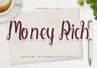 Money Rich Font - Featured Image