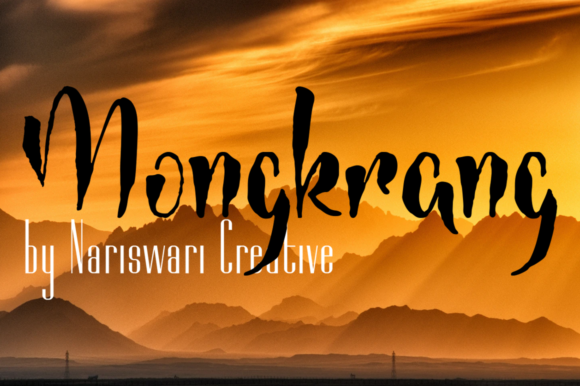 Mongkrang Font - Featured Image