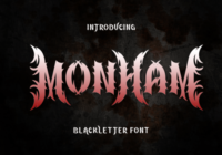 Monham Font - Featured Image
