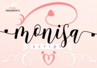 Monisa Font - Featured Image