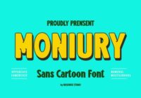 Moniury Font - Featured Image