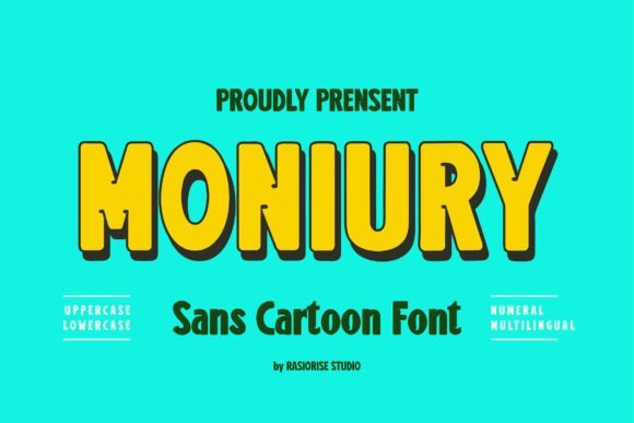 Moniury Font - Featured Image