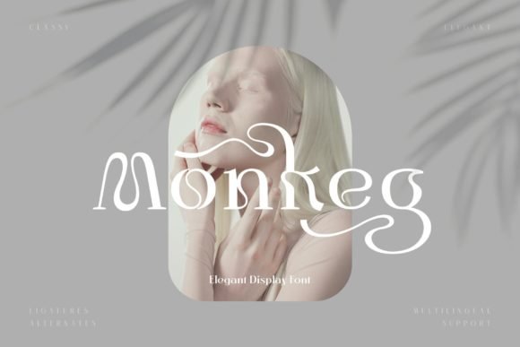 Monkeg Font - Featured Image