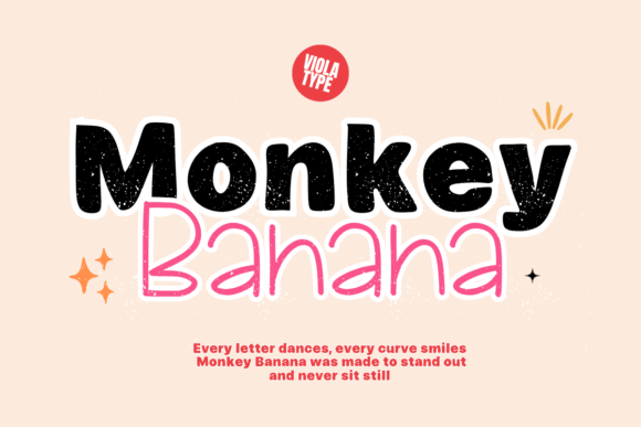 Monkey Banana Font - Featured Image