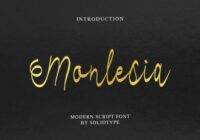 Monlesia Font - Featured Image