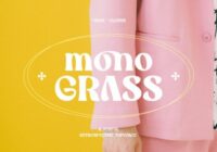 Mono Grass Font - Featured Image