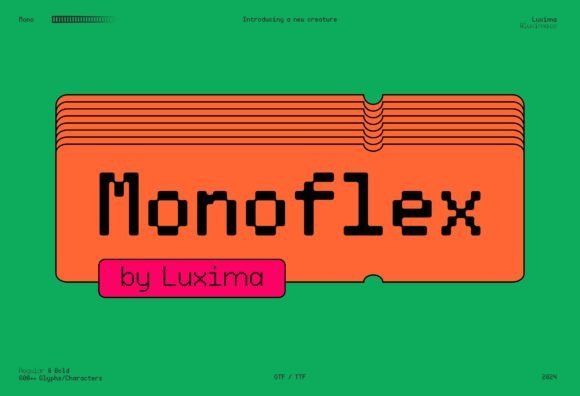 Monoflex Font - Featured Image