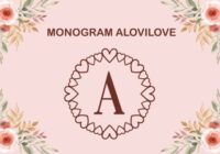 Monogram Alovilove Font - Featured Image