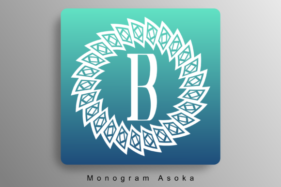 Monogram Asoka Font - Featured Image
