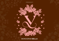Monogram Bella Font - Featured Image