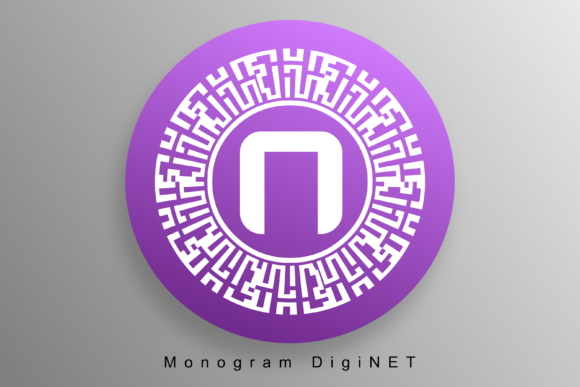 Monogram Diginet Font - Featured Image