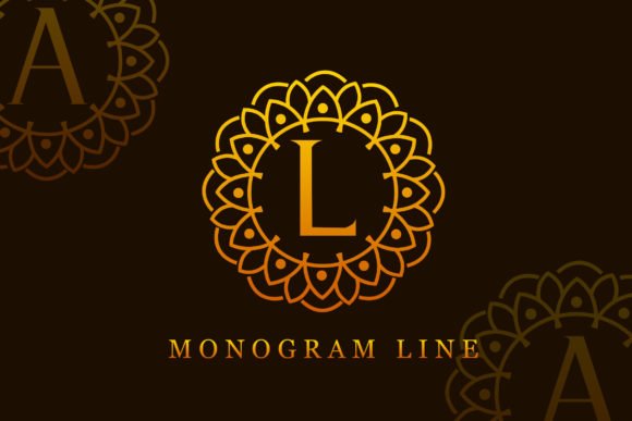 Monogram Line Font - Featured Image