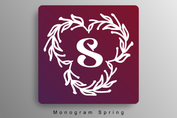 Monogram Spring Font - Featured Image