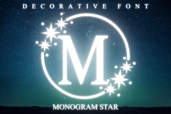Monogram Star Font - Featured Image