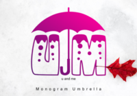 Monogram Umbrella Font - Featured Image