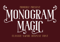 Monogrammagic Italic Font - Featured Image
