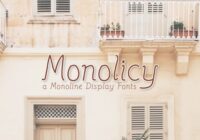 Monolicy Font - Featured Image