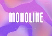 Monoline Font - Featured Image