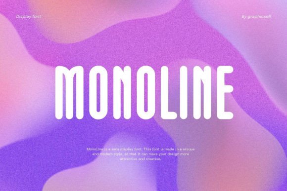 Monoline Font - Featured Image