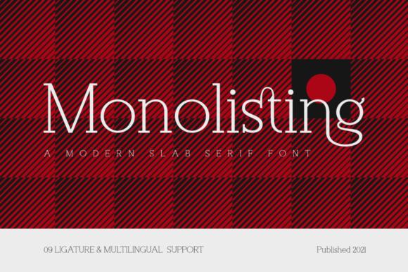 Monolisting Font - Featured Image