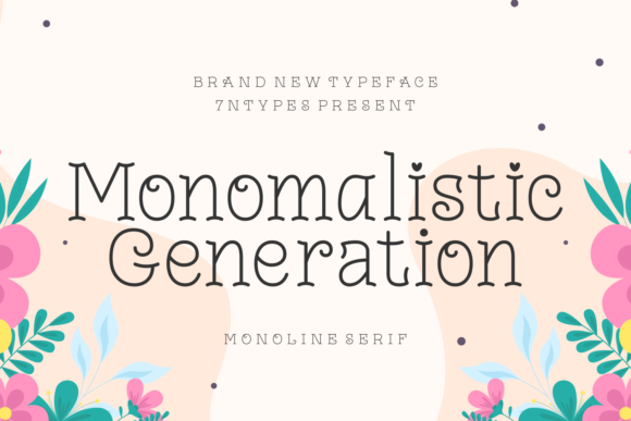 Monomalistic Generation Font - Featured Image