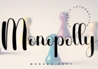 Monopolly Font - Featured Image