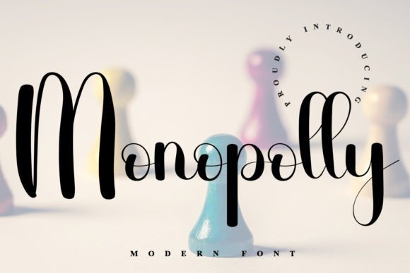 Monopolly Font - Featured Image