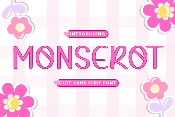 Monserot Font - Featured Image