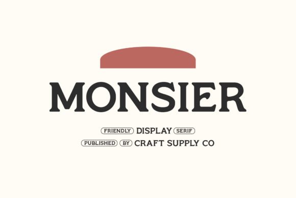 Monsier Font - Featured Image