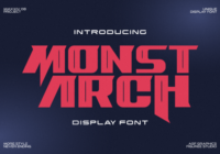 Monstarch Font - Featured Image
