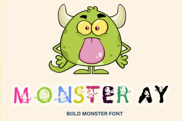 Monster Ay Font - Featured Image