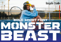 Monster Beast Font - Featured Image