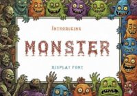 Monster Bold Font - Featured Image