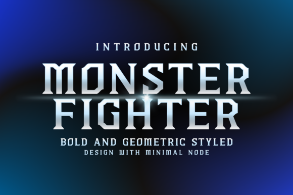 Monster Fighter Font - Featured Image
