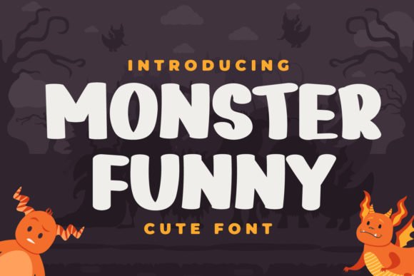 Monster Funny Font - Featured Image