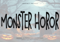 Monster Horor Font - Featured Image