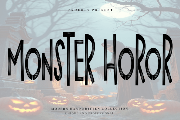 Monster Horor Font - Featured Image